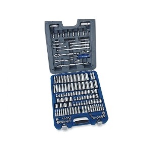 BLUE-POINT No.BLPGSSC155 Set General Service BP inc/mm. Combination 1/4&quot; and 3/8&quot; 155pcs.