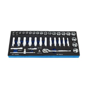 BLUE-POINT No.BPS11A 3/8&quot; Drive Socket Set , (6 - 24 mm.)