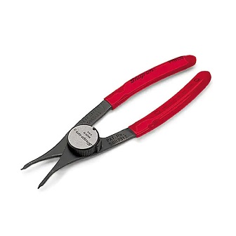 SNAP-ON NO.PRH32 Pliers Retaining Ring Fixed Tip Convertible 18˚/.047&quot; tips