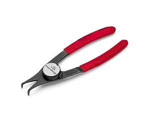 SNAP-ON NO.PRH329 Pliers Retaining Ring Fixed Tip Convertible 90˚/.047&quot; tips