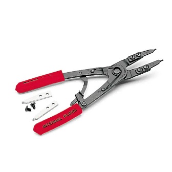 SNAP-ON NO.PR501 Kit Tip Retaining Ring Pliers Straight 0.108 / 0 degree