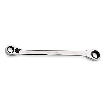 BLUE-POINT NO.BXORM1415 Wrench Metric Ratcheting Box Reversible Standard Length 25˚Offset 14-15mm. 12P