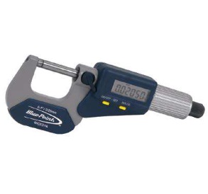 BLUE-POINT NO.MIC22 Gauge Test Micrometer 1