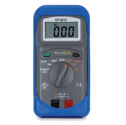 BLUE-POINT NO.MT501C Multimeter Digital Basic Non-Auto-Ranging