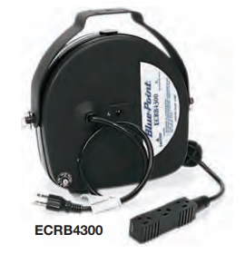 BLUE-POINT NO.ECRB4300 Reel Cord Multi-Outlet 30