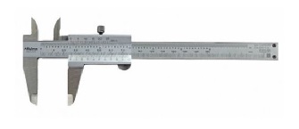 MITUTOYO NO.530-104 Vernier Caliper Range 0-150mm. (Metric/Inch) Graduate 0.05mm. เวอร์เนีย