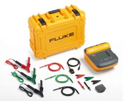 FLUKE NO.1550C/Kit Insulation Tester, 250V Min, 5000V Max, 1TΩ Max, CAT III 1000V