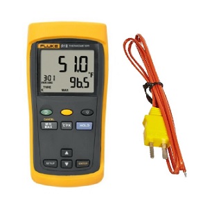 FLUKE NO.51-II Single Input Digital Thermometer including