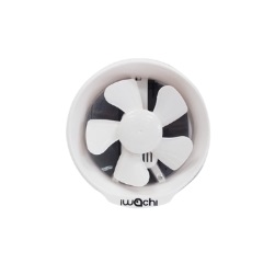 พัดลมระบายอากาศ แบบติดกระจก IWACHI No.IWC-6/APB15-1-2-28W Round Fan , 6&quot;