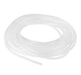 ไส้ไก่สีขาว No.SW-10 , Sprial wrapping band White ,7.5 x 10mm. (10mt/ea)