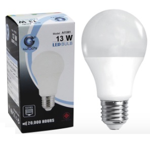 หลอดไฟ IWACHI NO.A11301 IWC BULB , 13W Warm-white