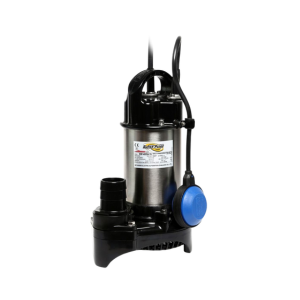 ปั๊มแช่  (แบบมีลูกลอย) MITSUBISHI NO.SSP-405SA Submersible pump with Float level, 2&quot; 400W 240 L/min. Head 12 mt.