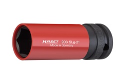 HAZET NO.903SLG-21 6-Point Impact Socket Size 21mm.