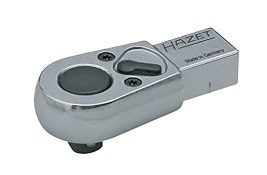 HAZET NO.6404 Insert Reversible Ratchet Head, 1/2&quot;(12.5)