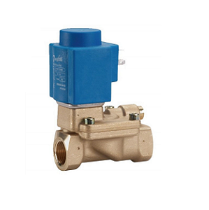 โซลินอยด์วาว์ลสำหรับน้ำพร้อมคอยล์ DANFOSS No.18BG EV220A 042U4032 Solenoid Valve 220v , 3/4&quot;