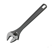 HAZET NO.279-8 Open-End Wrench, Adjustable Size 23mm., L 205mm.