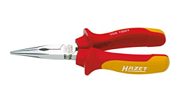 HAZET NO.1841AVDE-22 VDE Snipe Nose Pliers, L 160mm.