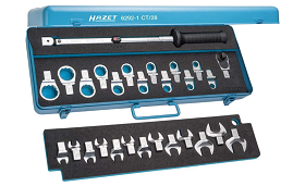 HAZET NO.6292-1CT/28 Torque Tool Set 28-Piece