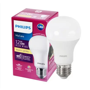 หลอดแอลอีดี PHILIP A60 LED BULB 12w E27 3000K 230V Warmwhite