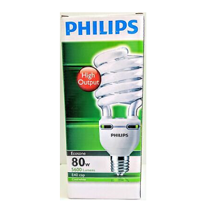 หลอดไฟ PHILIPS Ecotone High Lumen Twister 80w/865 E40