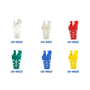 ปลอกหุ้ม LINK NO.US-6624 สำหรับ RJ45 CAT6 สีน้ำเงิน PLUG BOOT (10 ตัว/ถุง)