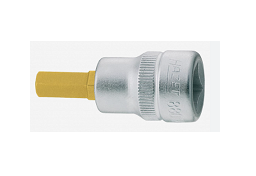 HAZET NO.8801-3 3/8&quot;sq. Short Titanium Coated Hex Socket 3mm.