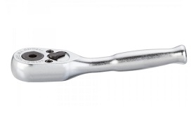 HAZET NO.863MBIT Reversible Ratchet for Bits, 1/4&quot;, 89mm.