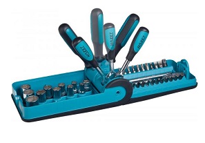 HAZET NO.856-1-PD Socket and Bit Set with Smart Case (38pcs)