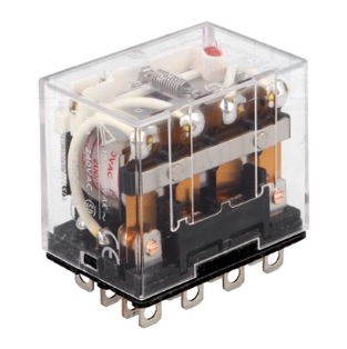 รีเลย์ OMRON No.LY4N Power Relay 4 PDT , 12 VAC 10 A