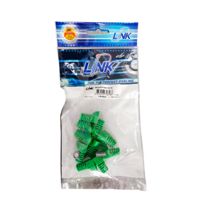 ปลอกหุ้ม LINK No.US-600X CAT 5E Plug Boot : Green (10pcs/ea)