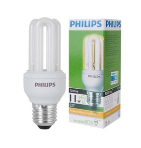 หลอดตะเกียบ ซุปเปอร์คุ้ม PHILIPS ESSENTIAL , 18W E27 Warmwhite