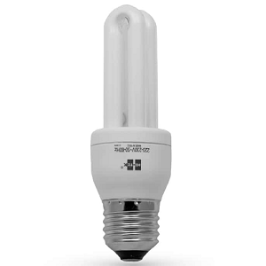 หลอดประหยัดไฟ HI-TEK 2U 9W WARMWHITE