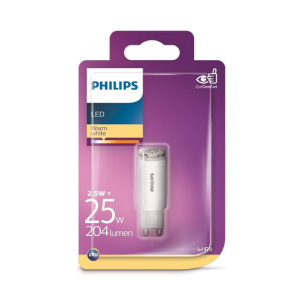 หลอดไฟ PHILIPS LED G9 CAPSULE LIGHT BULB 25W WARM WHITE