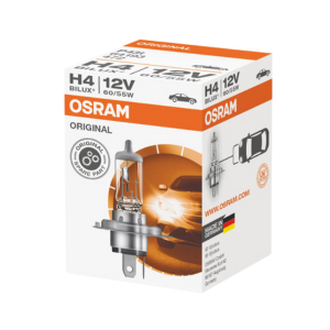 หลอดไฟ OSRAM 64193 H4 12V 60/55W (P43T)