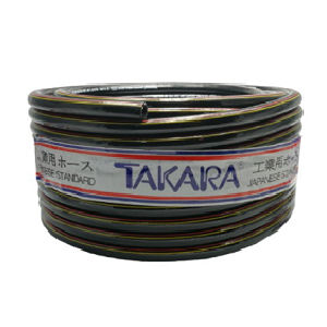 ชุดสายลม TAKARA PVC HydroAero ,3/8&quot; x 3 m. (พร้อมข้อต่อย้ำหัว-ท้าย)