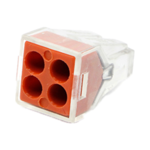 เทอร์มินอลเข้าสาย PCT-104 Push IN wire wiring connector For Junction bo