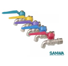 ก๊อกบอลแฟนซี SANWA Fancy Ball Tap , 1/2&quot;