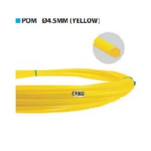 ฟิชเทป TAKAMURA NO.P4515 Pom fish tape , 4.5 mm. x 15 m (YELLOW)