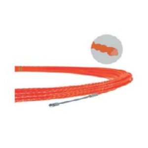 ฟิชเทป TAKAMURA NO.S4530 PET Single -Twisted 4.5 mm. x 30 m. (ORANGE)