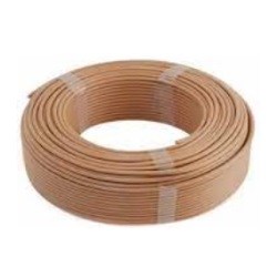 สายไฟ THW THAI YAZAKI Cable wire brown , 1 x 4.0 sqmm. (100 MT/EA)