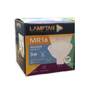 หลอดไฟ LAMPTAN No.LED MR16 Comet 220V 5W Daylight