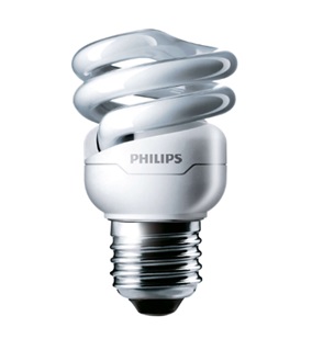 หลอดไฟ PHILIPS TORNADO , 8W E27  Warm White