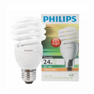 หลอดไฟ PHILIPS Ecotone Hs 20W Warm White E27 220-240V ICT/4x12