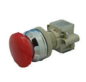 [E13360] สวิตซ์กดดอกเห็ด TEND NO.T3BMR -2a2b Emergency switch , 30 mm.