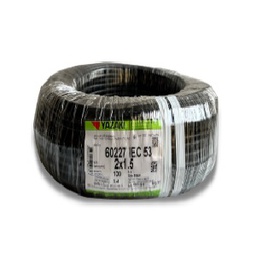 [E02579] สายไฟ VCT/IEC THAI YAZAKI Wire Cable ขนาด 2 x 2.5 sqmm. (100 mt/ea)