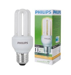 [E08775] หลอดตะเกียบ PHILIPS Genie , 11W E27 Warm White