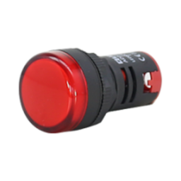 [013000002125] ไพล๊อตแลมป์ QUBIX No.AD22-22DS-R LED PILOT LAMP 24VDC/AC , RED