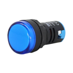 [013000002122] ไพล๊อตแลมป์ QUBIX No.AD22-22DS-B LED PILOT LAMP 24VDC/AC , BLUE