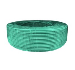 [E08805] สายไฟ THAI YAZAKI Cable wire : THW Green , 1 x 4 sqmm. (100 MT/EA)