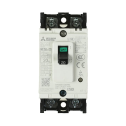 [E01016] เซอร์กิตเบรคเกอร์ MITSUBISHI No.NF30CS Circuit breaker ,20A 2P